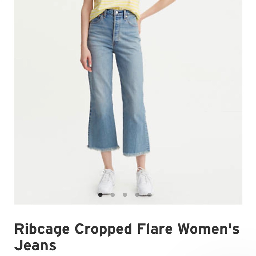 Levi’s Ribcage Cropped Flare Women's Jeans 28Wx26L